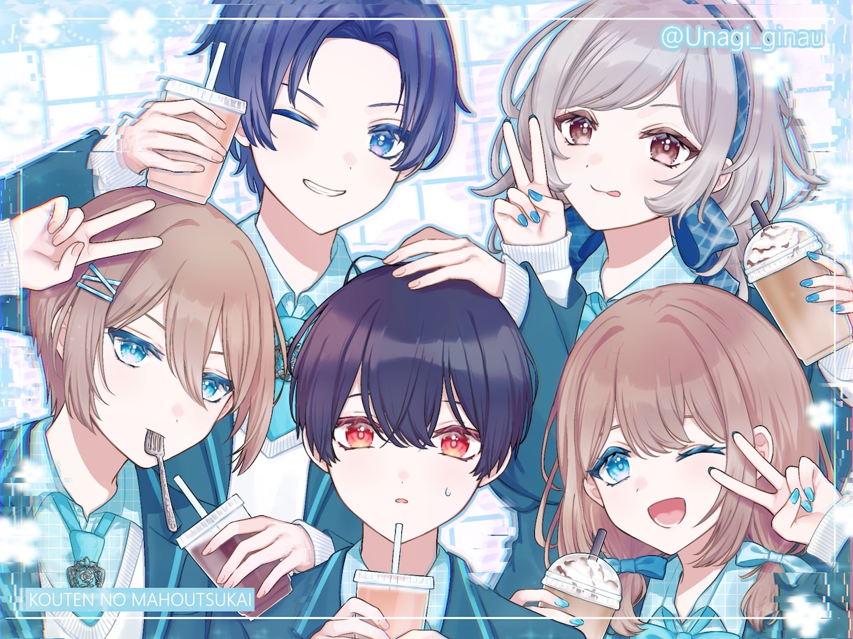 一枚絵、サムネイル、ヘッダーアイコンリング描きます 商用利用OK！ゲーム、配信、SNSなど、特典・グッズにも イメージ3