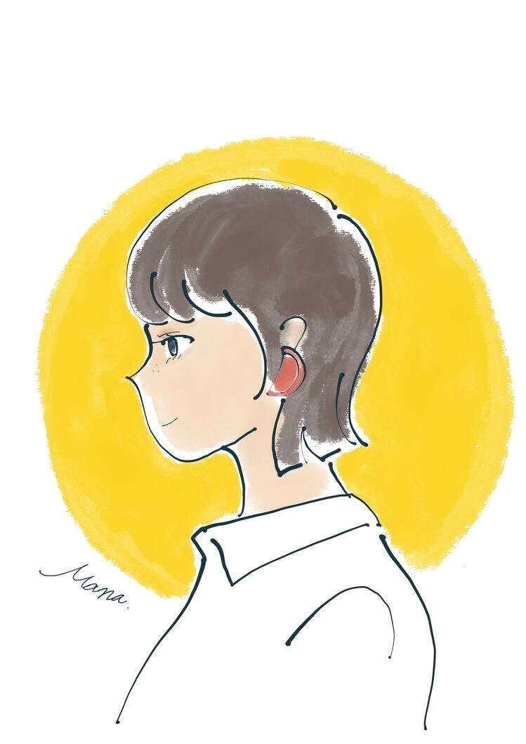 おしゃれな配色のアイコン描きます デザイナーがオシャレな色をテーマに似顔絵アイコン作成します イメージ1
