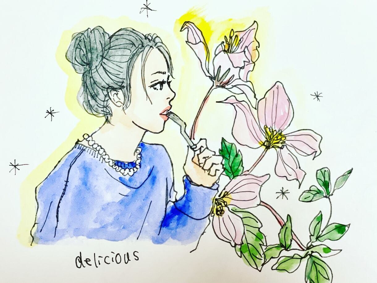 SNSアイコンやブログに最適なイラスト描きます ⚫️SNSアイコン、似顔絵、商用OK！女性向け イメージ4