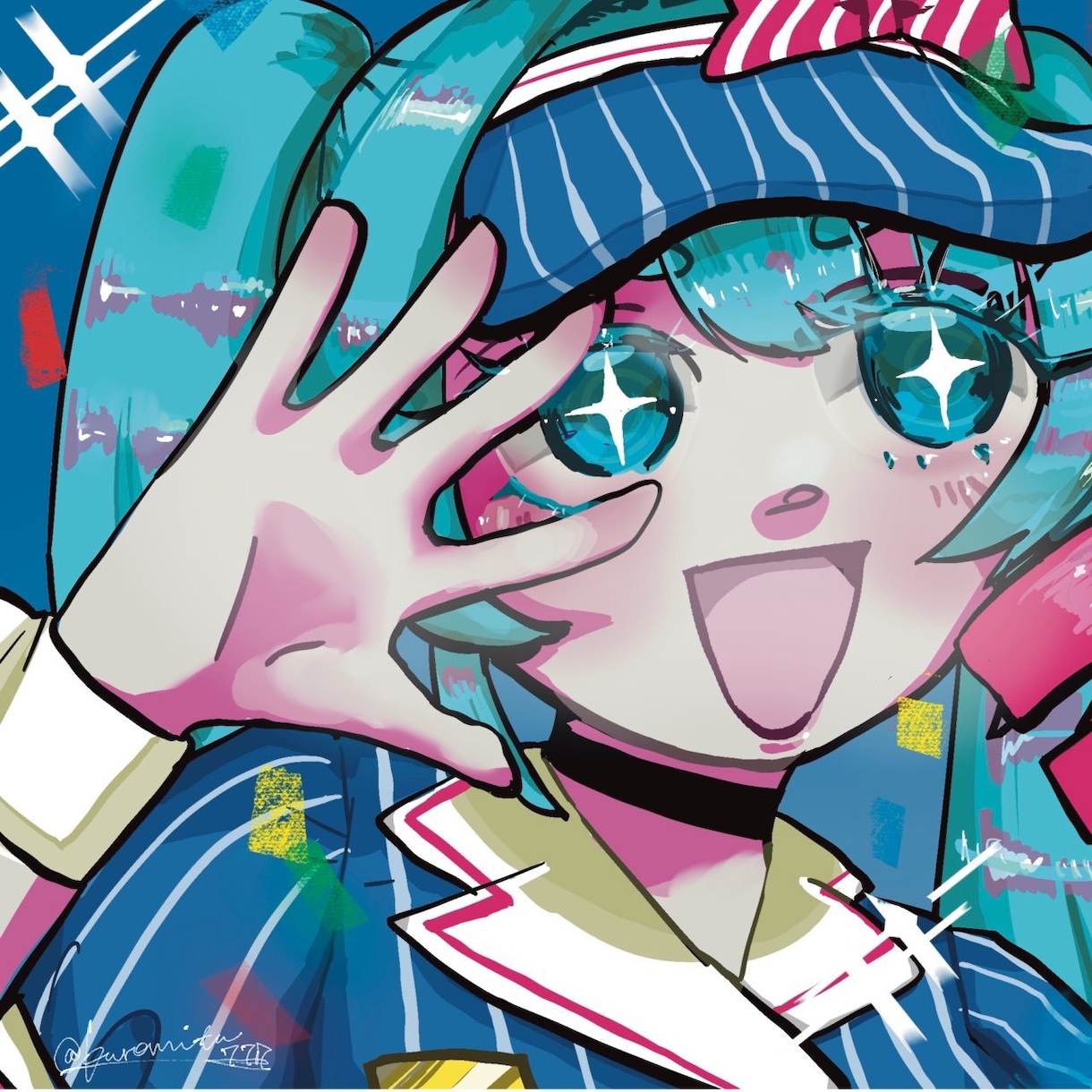 アイコン描きます ポップなアニメ調のアイコン描きます！！ イメージ5