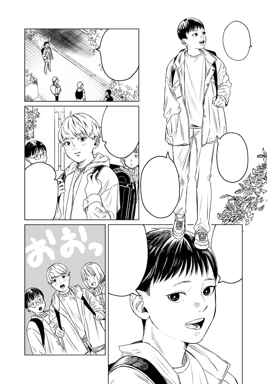 モノクロ漫画の制作承ります あなたのオリジナルストーリーを形にします！ イメージ2