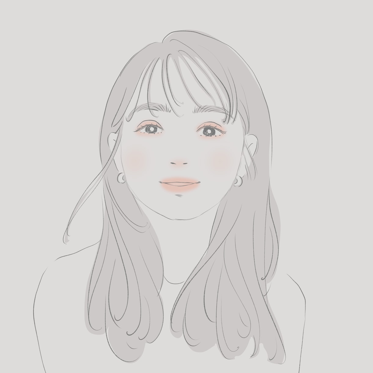 ふんわり似顔絵、イラスト、アイコンお作りします 雰囲気を大事にした似顔絵お描きします。写真なしでも大丈夫！ イメージ7