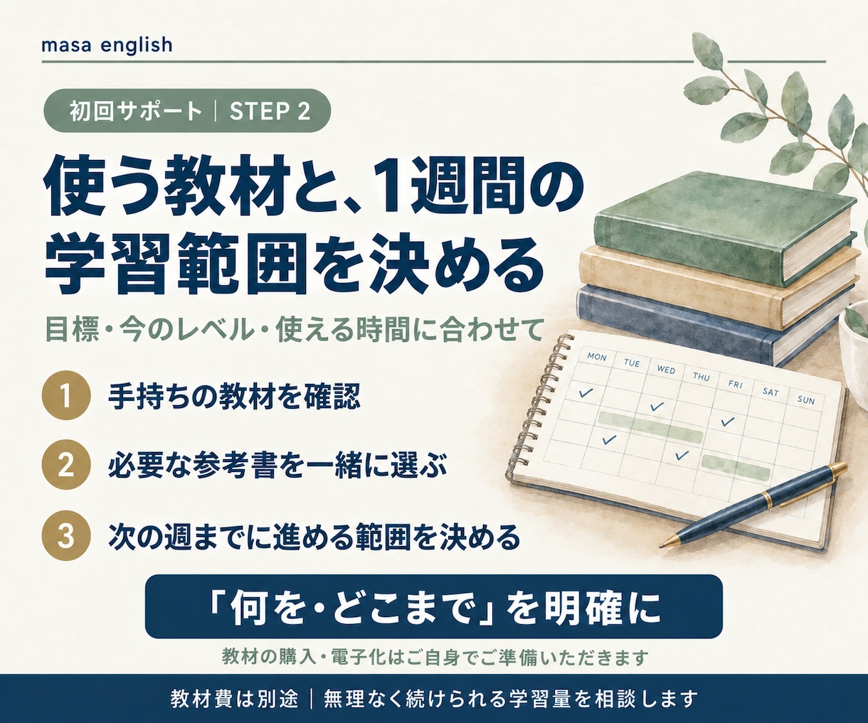 AIとAnkiで英語の自律学習を支援します 顔出し不要の面談で教材選びから復習の仕組みづくりまで イメージ5