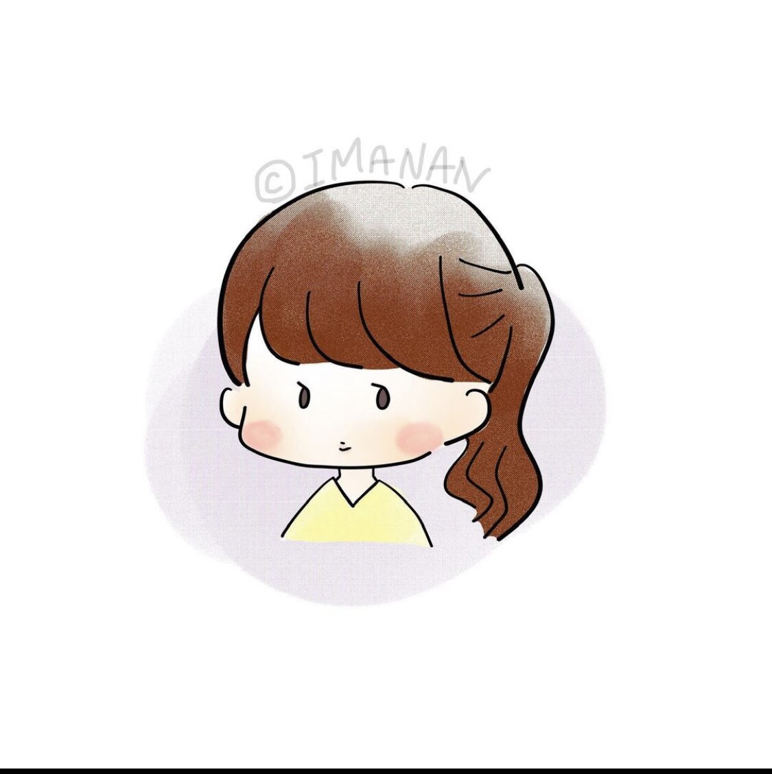 フリーランスも◎SNS用の似顔絵アイコン制作します ゆる可愛いあなただけの個性が光るイラストが欲しい方へ イメージ2