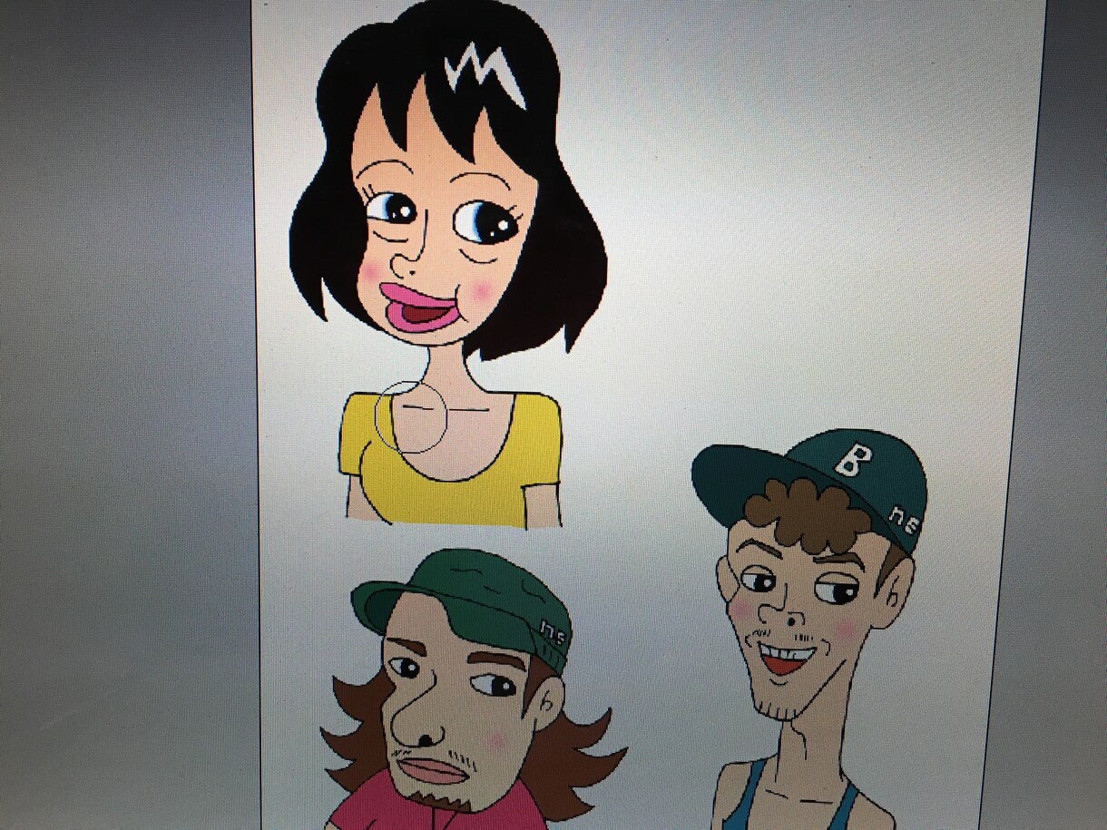 シンプルでユニークな似顔絵を描きます SNSなどのアイコンにオススメ！ イメージ3