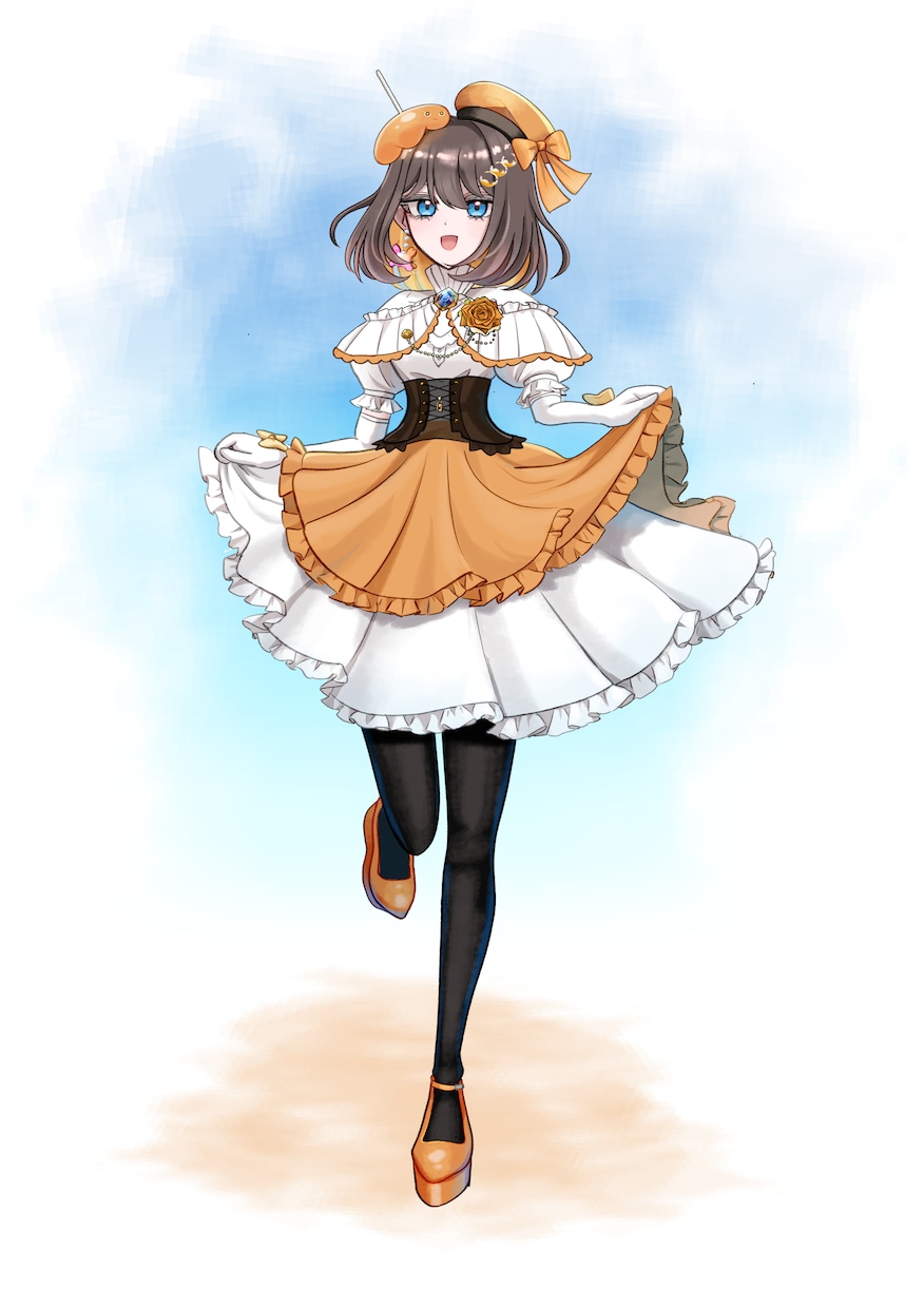 商用OK｜Vtuber向け可愛い立ち絵を制作します ふんわり可愛い絵柄でキャラを丁寧に形に イメージ7