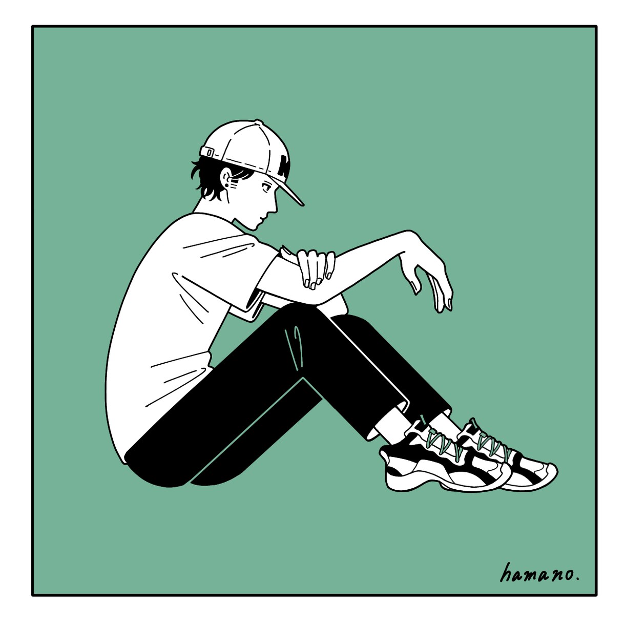 実績0！格安受付中！★お洒落な男性イラスト描きます アイコン・グッズなど用途に合わせたオリジナルイラスト イメージ3