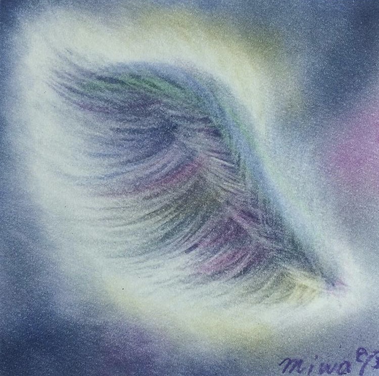 パステルアートで、あなたの光の羽根を描きます 自分らしく輝き、未来へと羽ばたきたい方に イメージ3