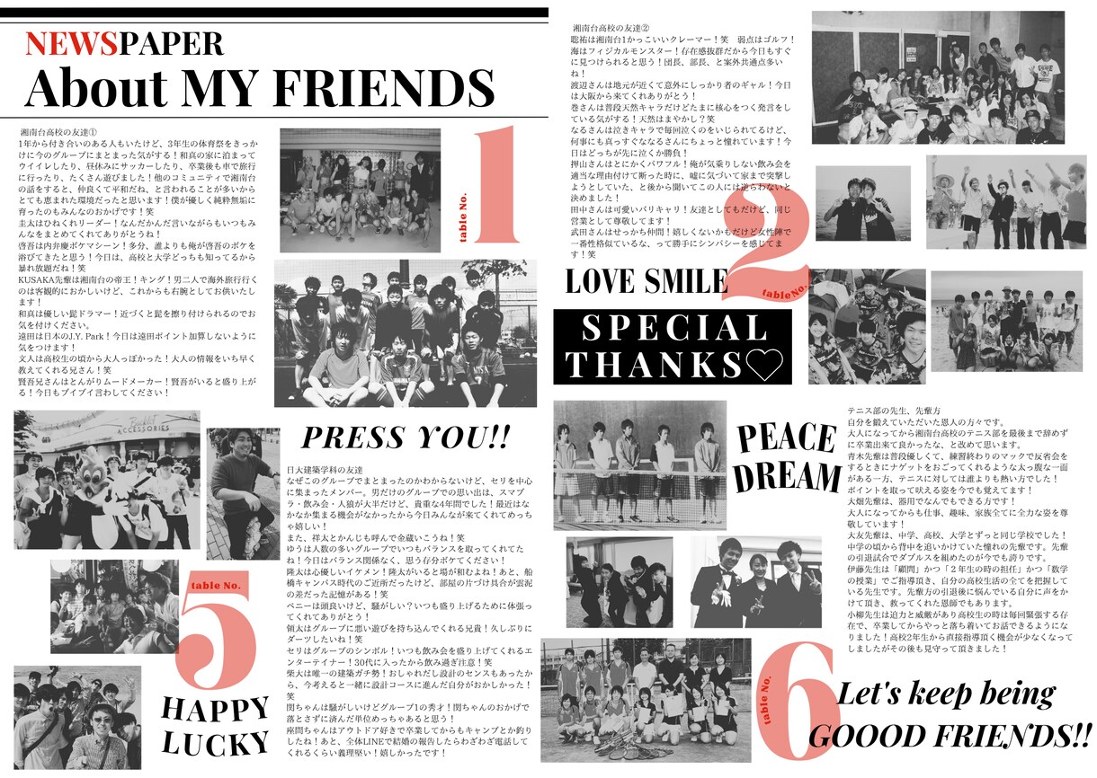 人気雑誌風プロフィールブック作成します フルオーダー可能◎おしゃれな雑誌風プロフィールブック イメージ6