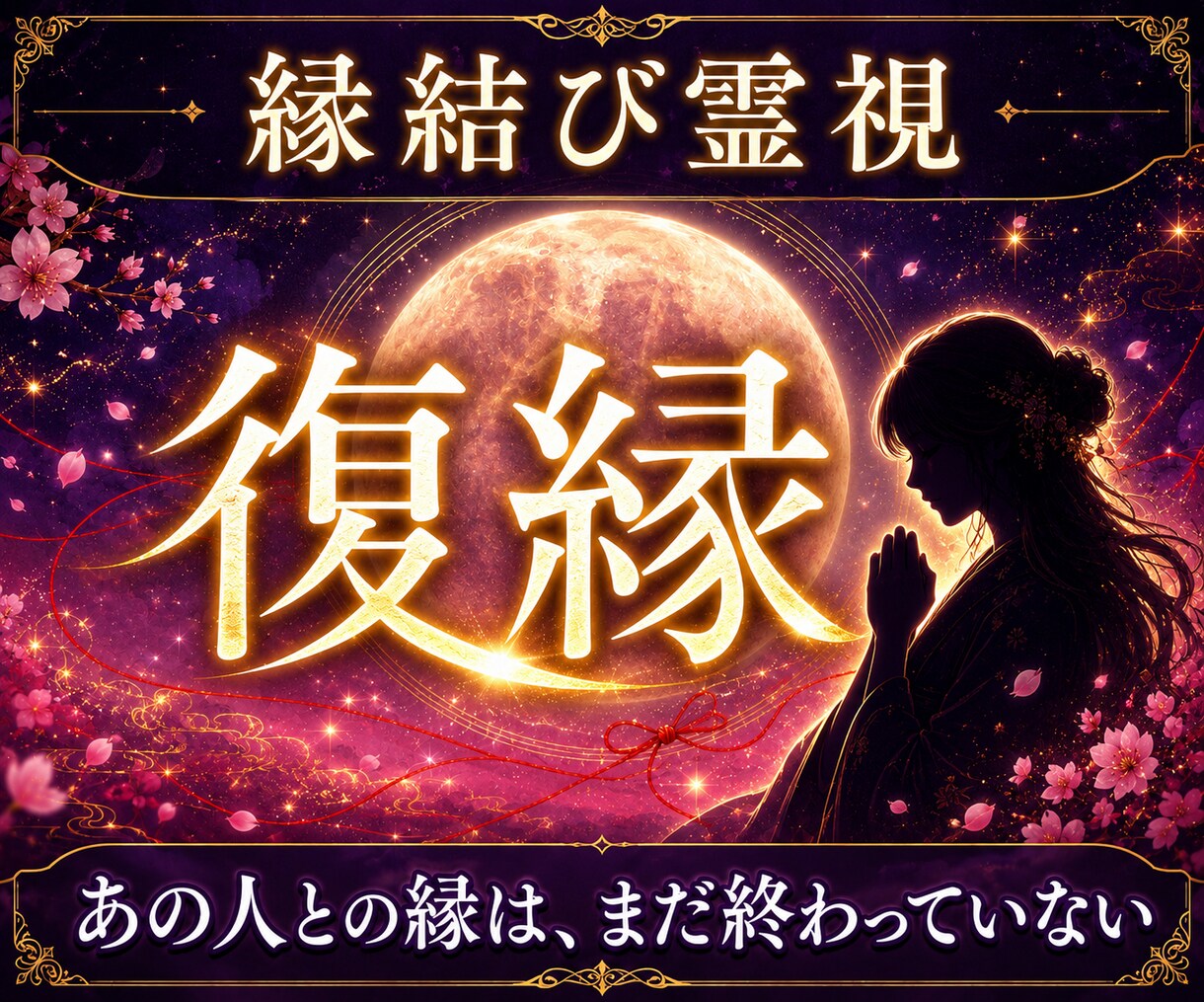 音信不通の彼と復縁の可能性と本音を鑑定しますます 相手の気持ち・未練・LINEブロック｜二人が戻る流れと運命 イメージ1