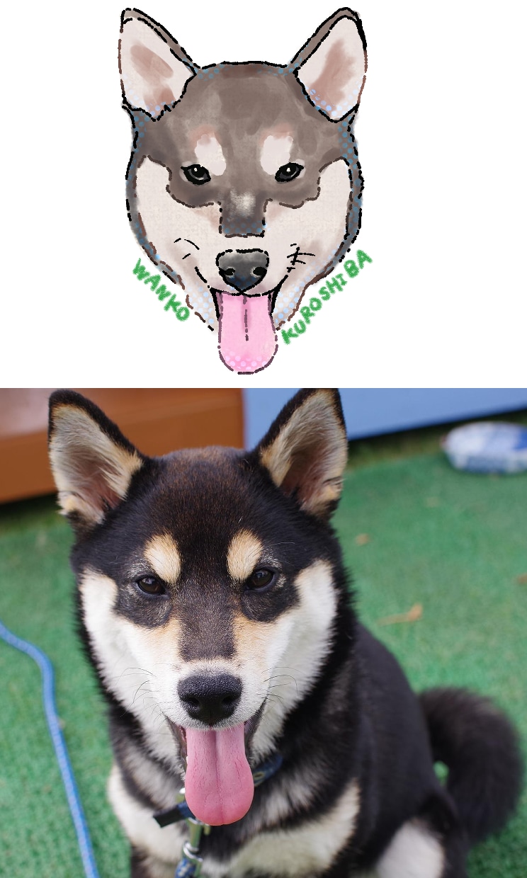 商用OK!!淡い水彩タッチのペットイラスト描きます プレゼントや記念日、インテリアに犬・猫・兎・鳥等描きます！ イメージ3