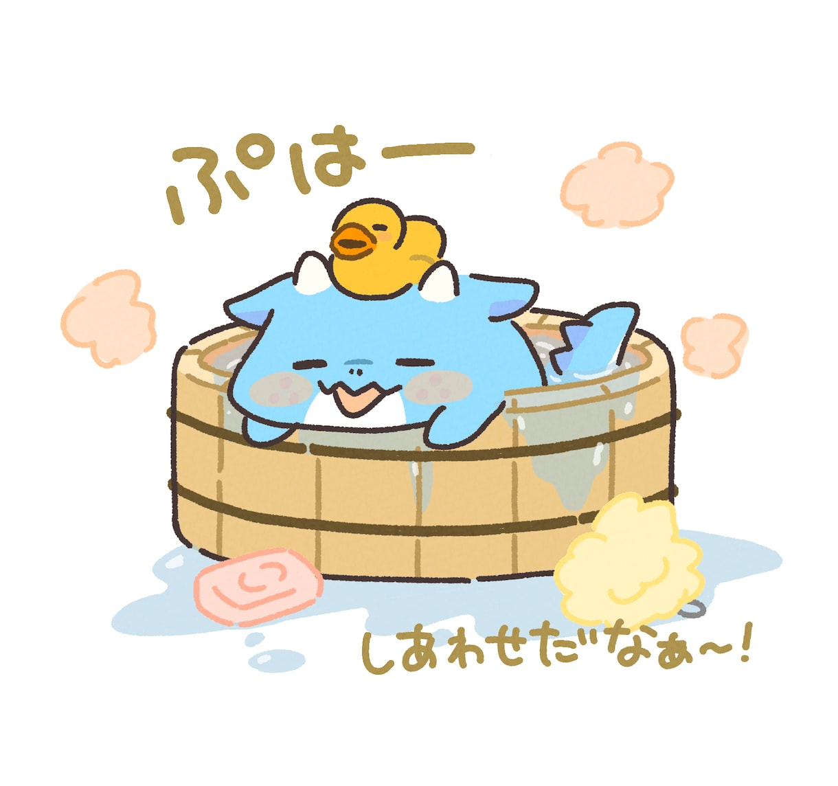 2000円～挿絵にも！ゆるかわいいイラスト描きます 1コマ漫画・ヘッダーも可！ペットや動物、人物なんでもOK イメージ1
