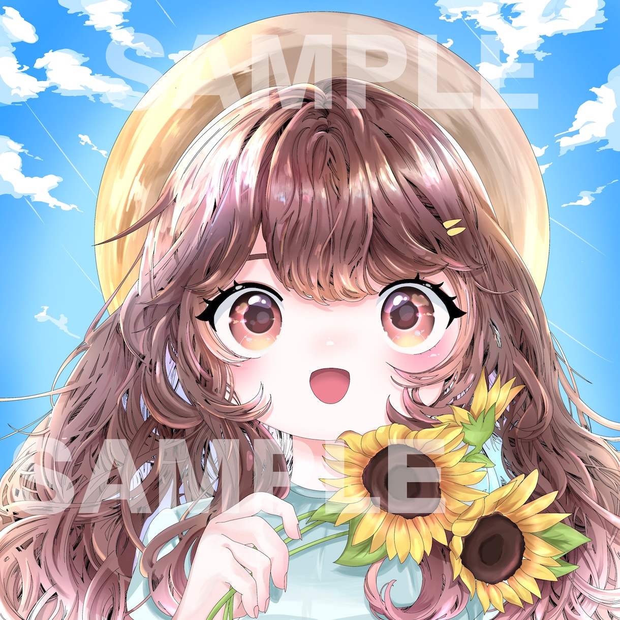 SNS用アイコン、サムネイラストなどお描きします ご要望にそったイラストになるよう心掛けます◎ イメージ2