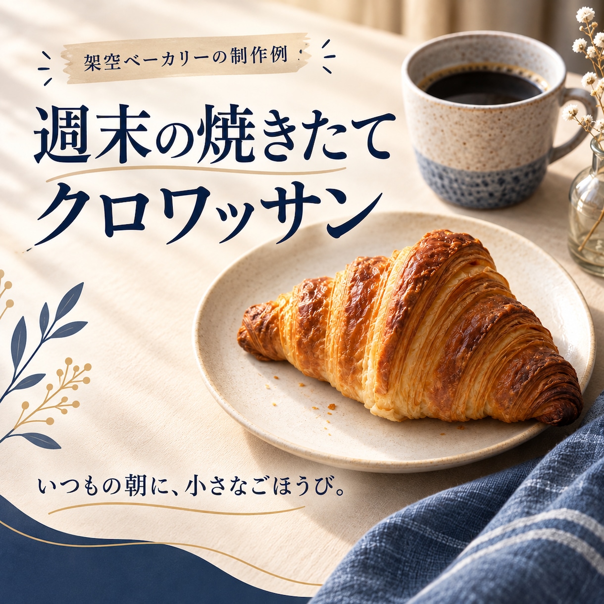 SNS投稿用バナーを1枚制作します 生成AIを活用し、用途に合わせて見やすく仕上げます イメージ2