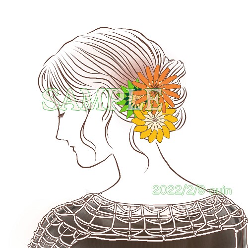柔らかなラフ風や線画風、水彩画風イラストを描きます 人物、食べ物、風景等をやさしいイラストに。 イメージ10