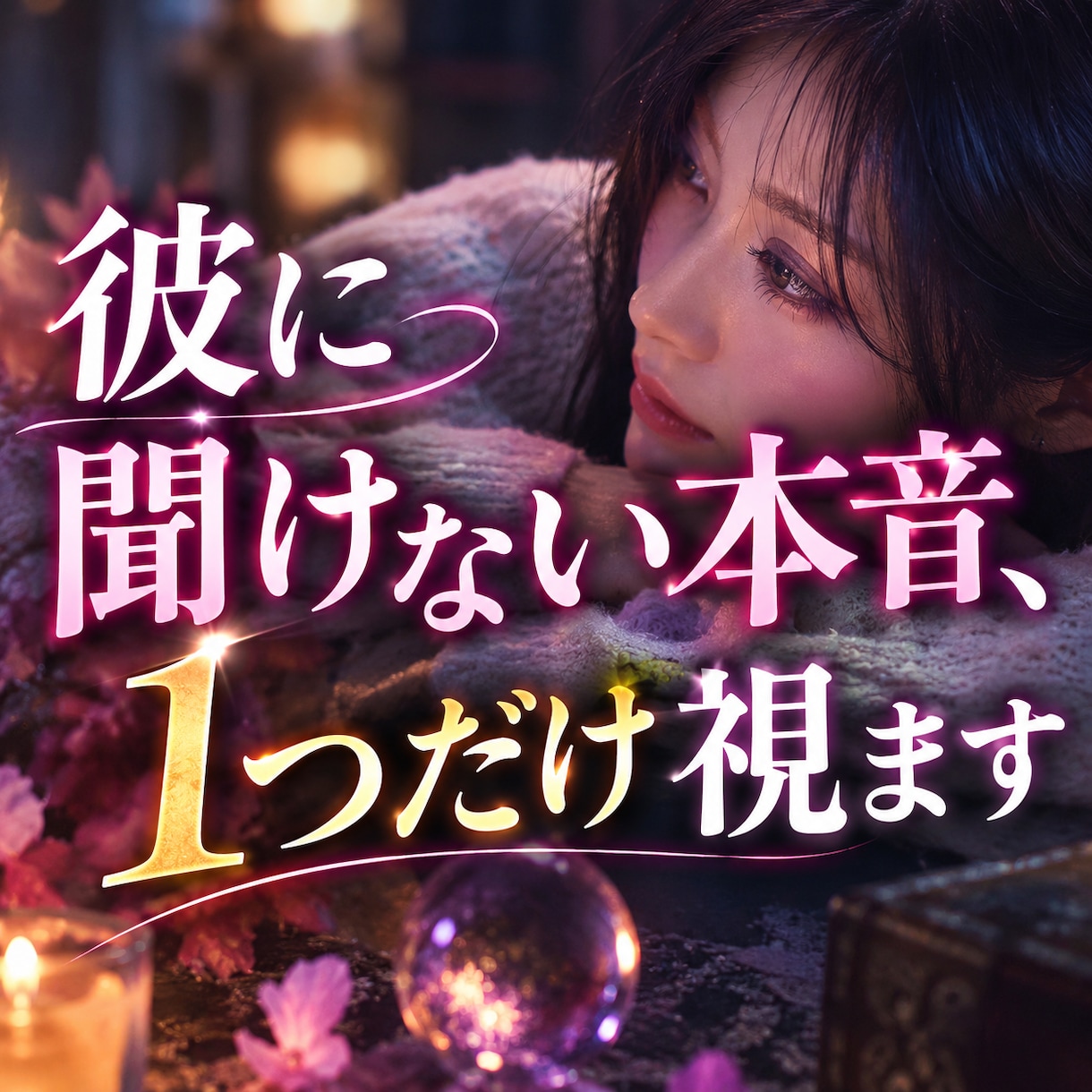 気になって仕方ない彼の本当の気持ちを視ます 氣の動きや心の向きを読み取り、丁寧にお伝えします イメージ2