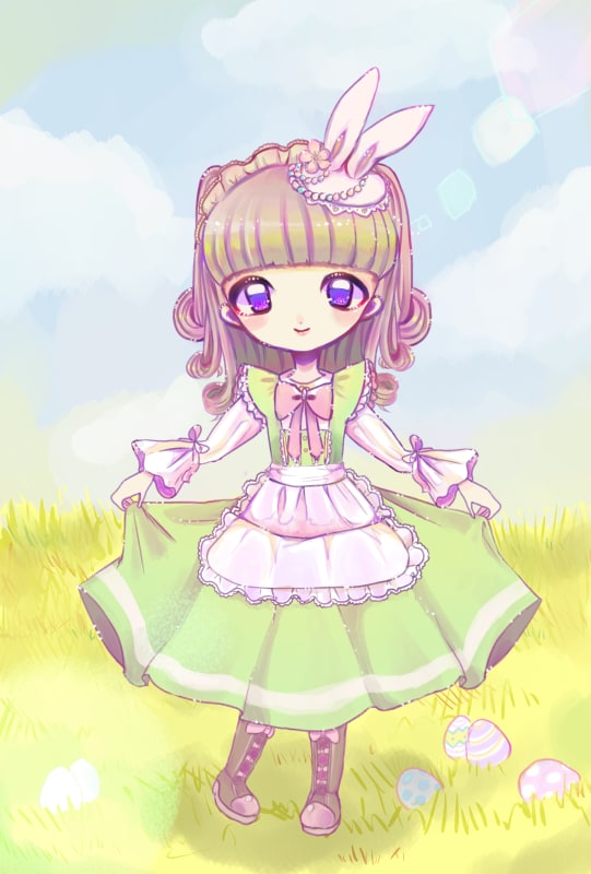 ゆめかわいい系イラスト描きます twitter等アイコン用イラスト イメージ3