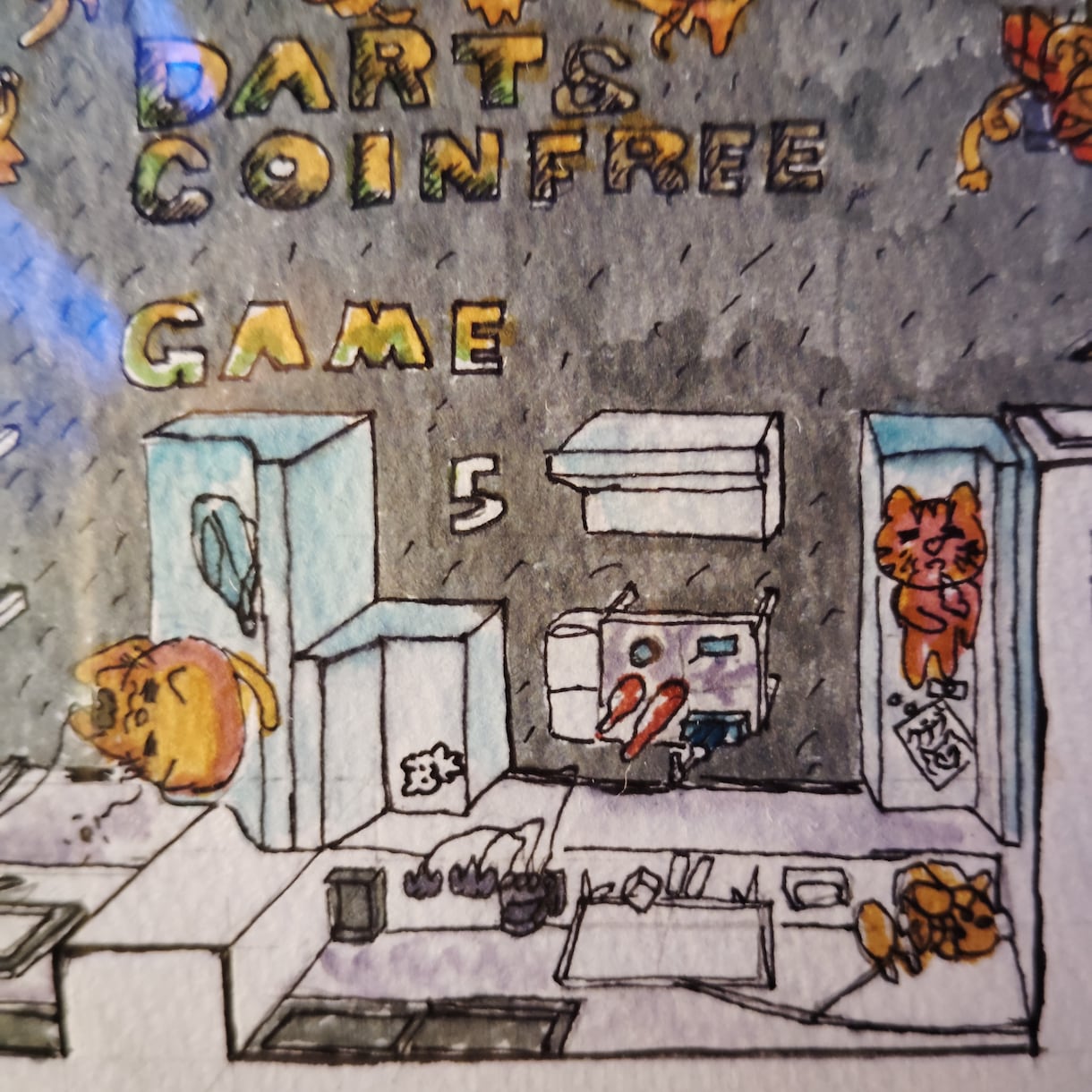 空気感のある店内イラスト描きます •飲食店などの雰囲気のあるイラスト制作 イメージ2