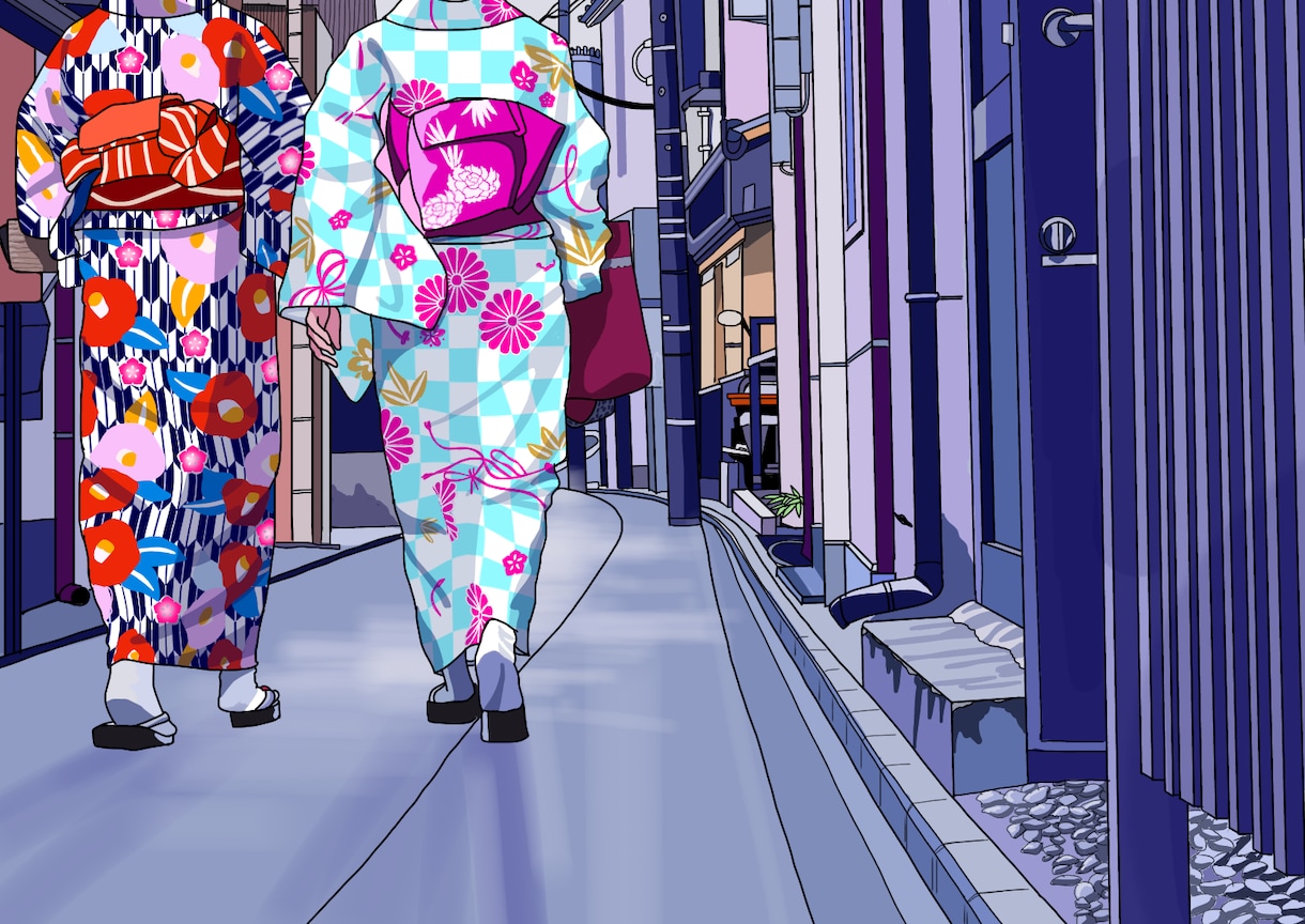 色々な画風で背景お描きします 挿絵、パンフ、カタログなど★商用利用OK イメージ6