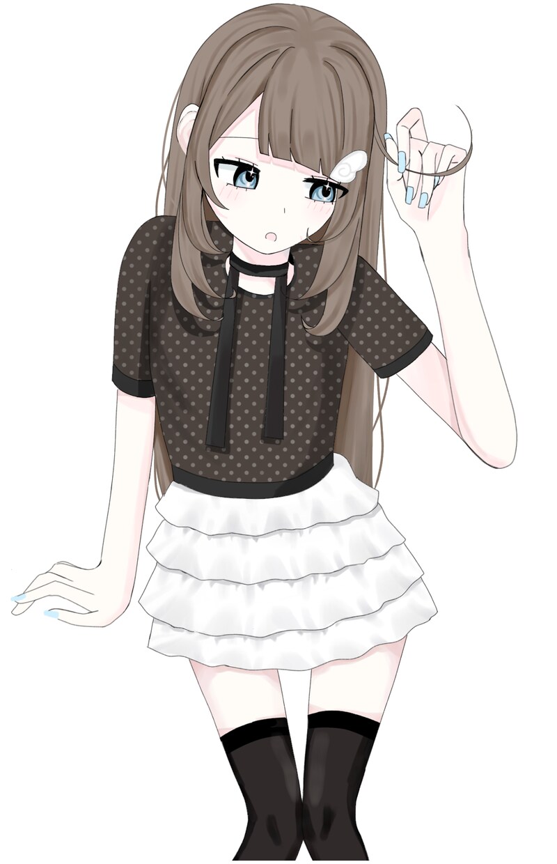 イラストや立ち絵を描かせていただきます 可愛い女の子のイラストを描くのが得意です! イメージ1