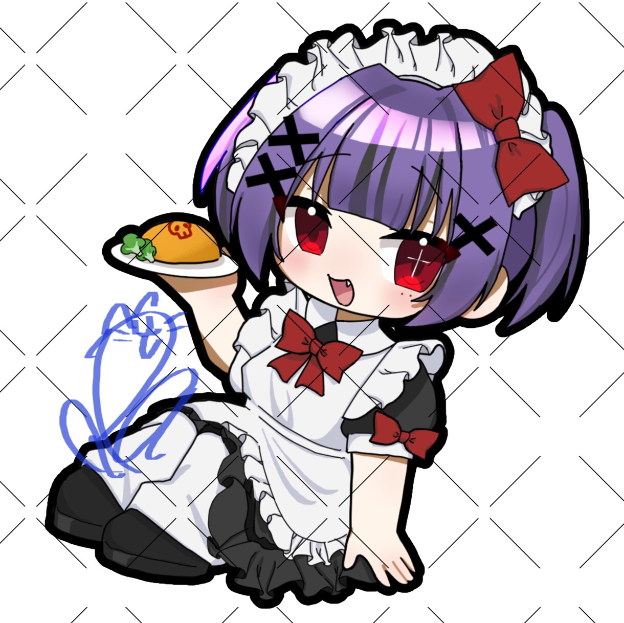 SNSのアイコン用のミニキャライラスト書きます ミニキャライラスト最短3日で納品します イメージ1