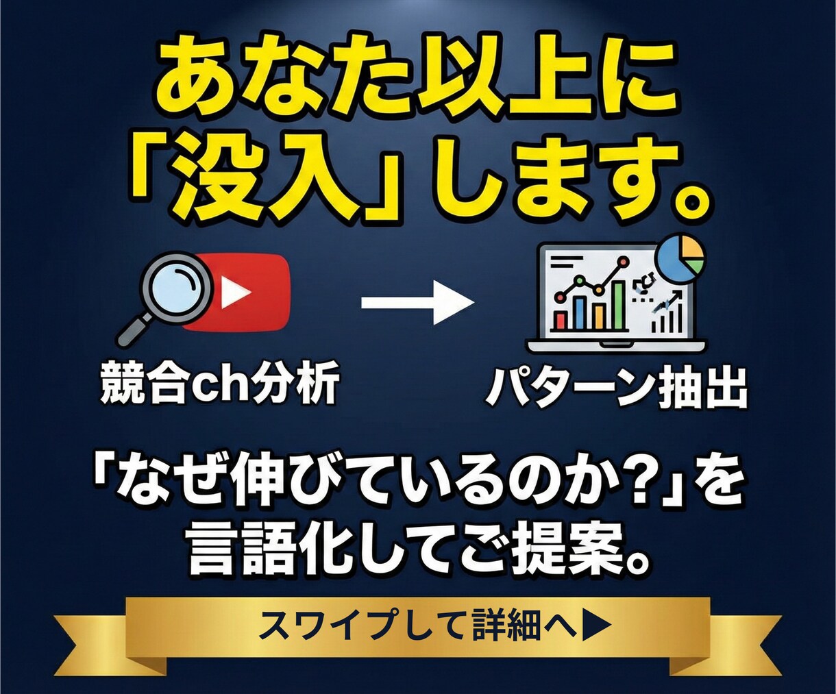 YouTubeサムネとタイトルの構成案を提案します クリック率の壁を突破！アルゴリズムに基づく「勝てる」設計図。 イメージ6