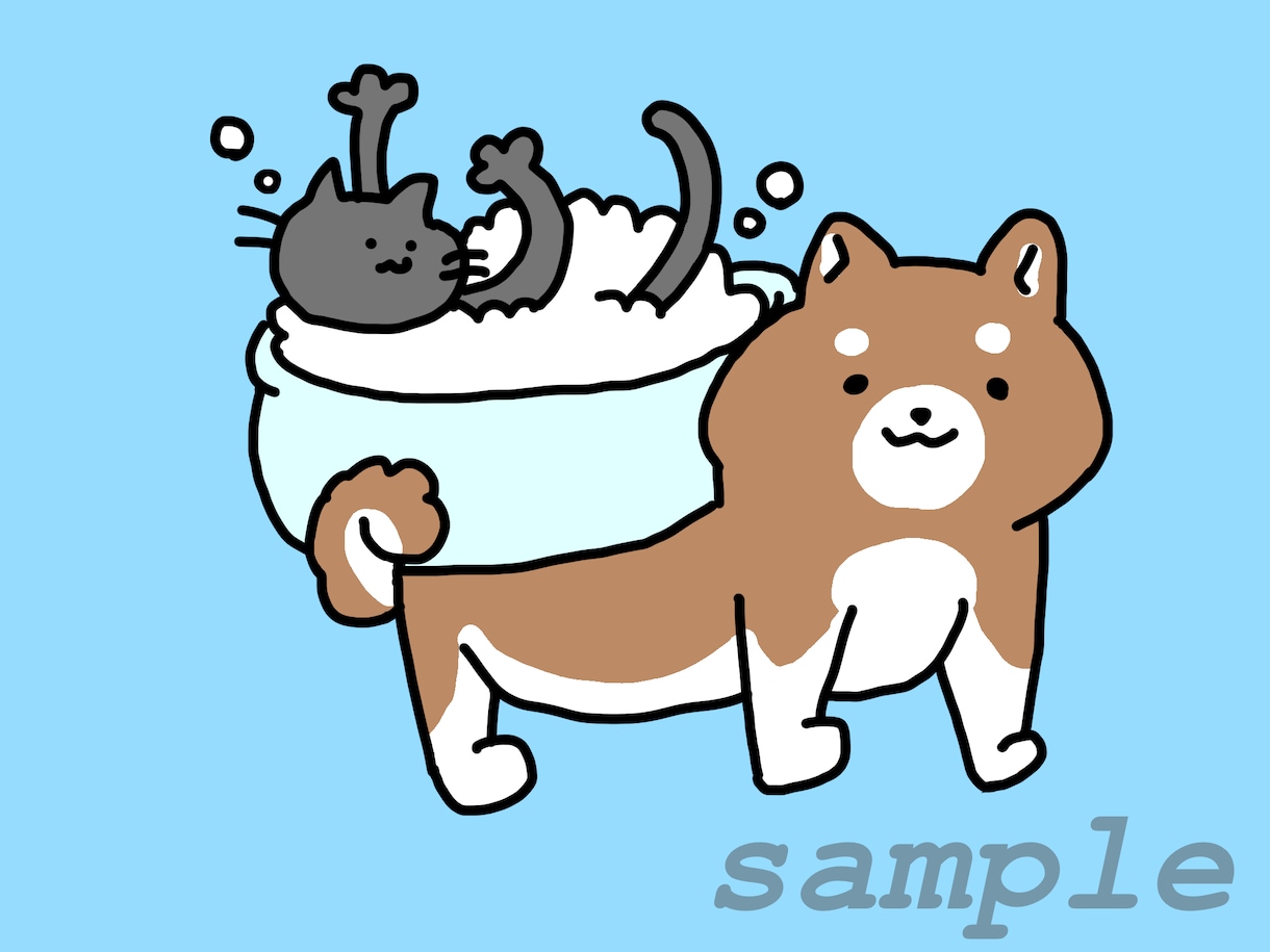 ゆるゆるふわふわな幸せになれるイラストを提供します 幸せになれるイラストを一緒に作りあげていきましょう♡♡ イメージ5