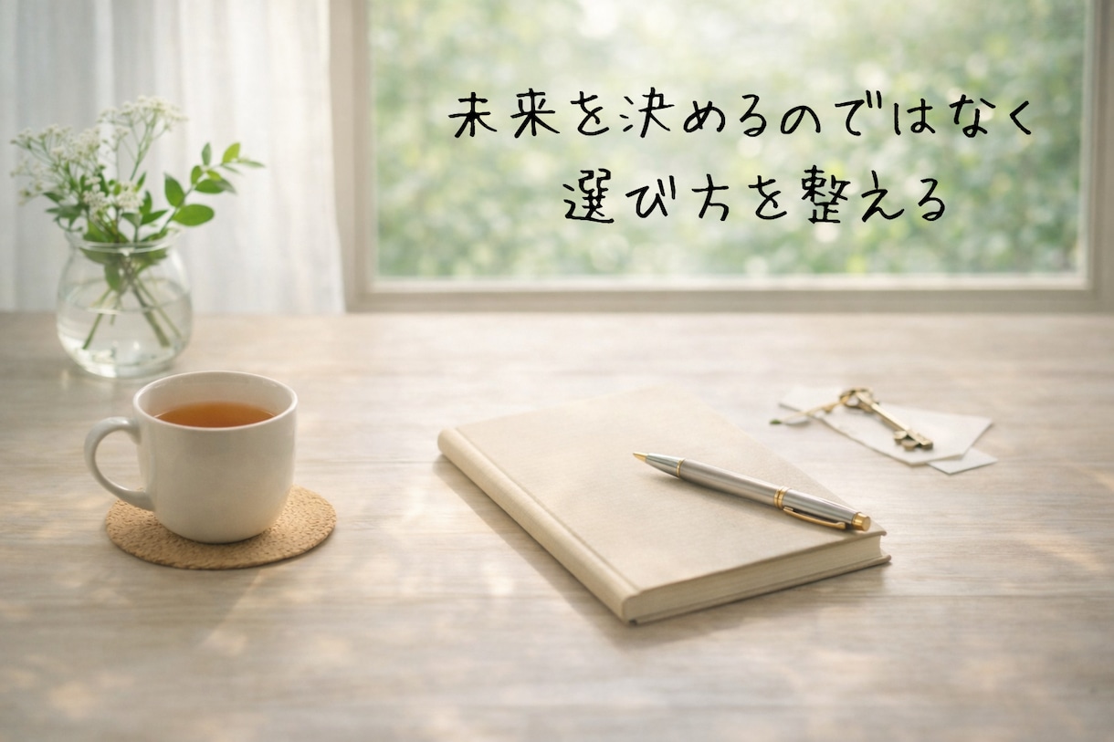 宿命を土台に今の悩みとこれからの流れを整えます 今の悩み、 どう進めばいいか 一緒に整えます イメージ1