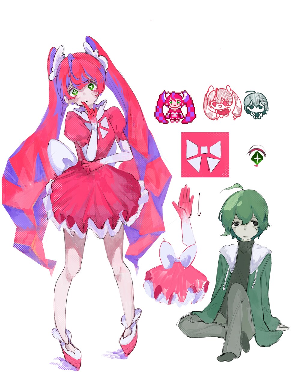 魅力的なキャラクター立ち絵を描きます TRPGやゲームに最適！デザインからのご依頼も引き受けます！ イメージ7