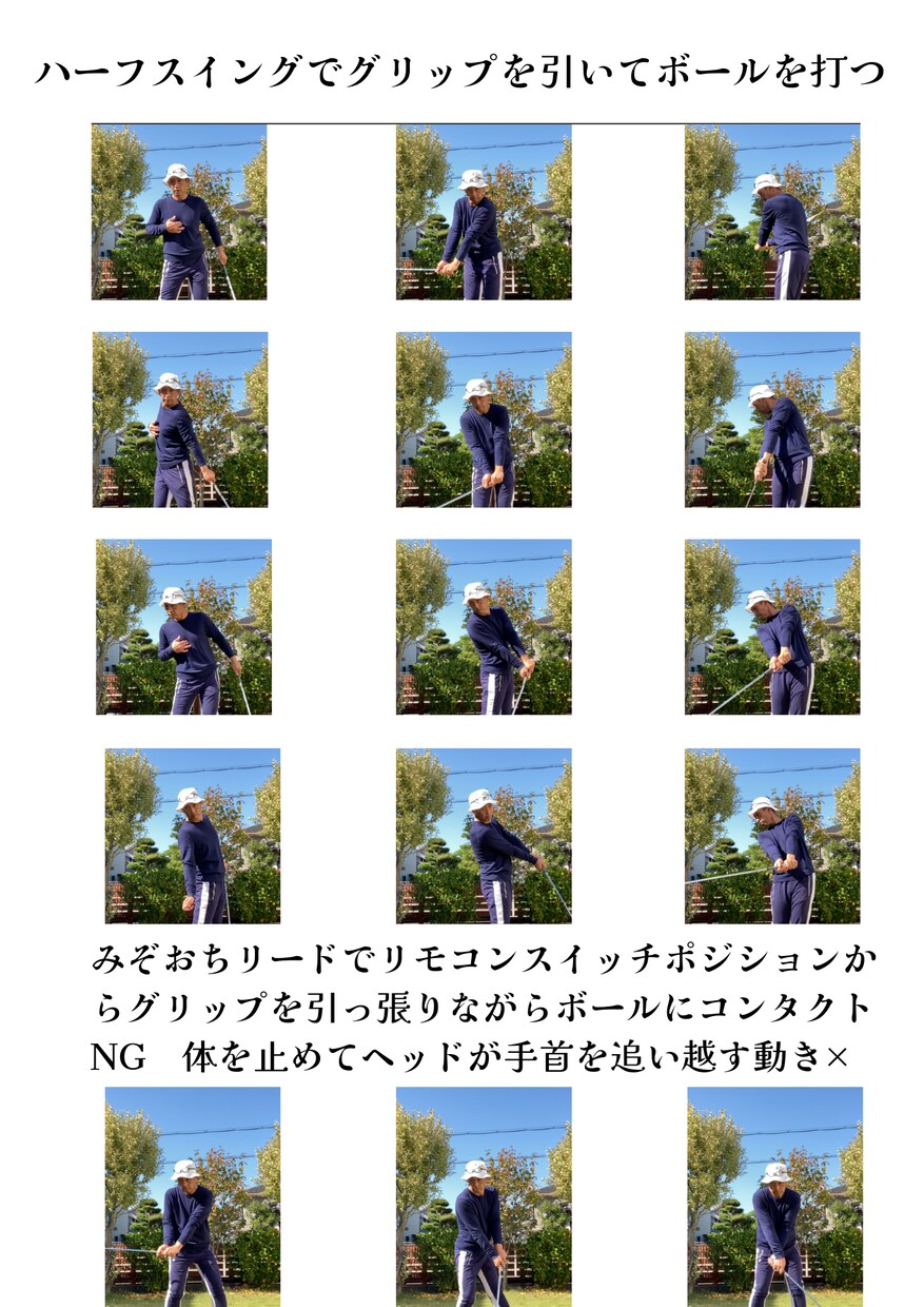 あなたのゴルフスイング上達のヒント教えます スライス・フックの原因や基本のグリップもお伝えいたします イメージ3