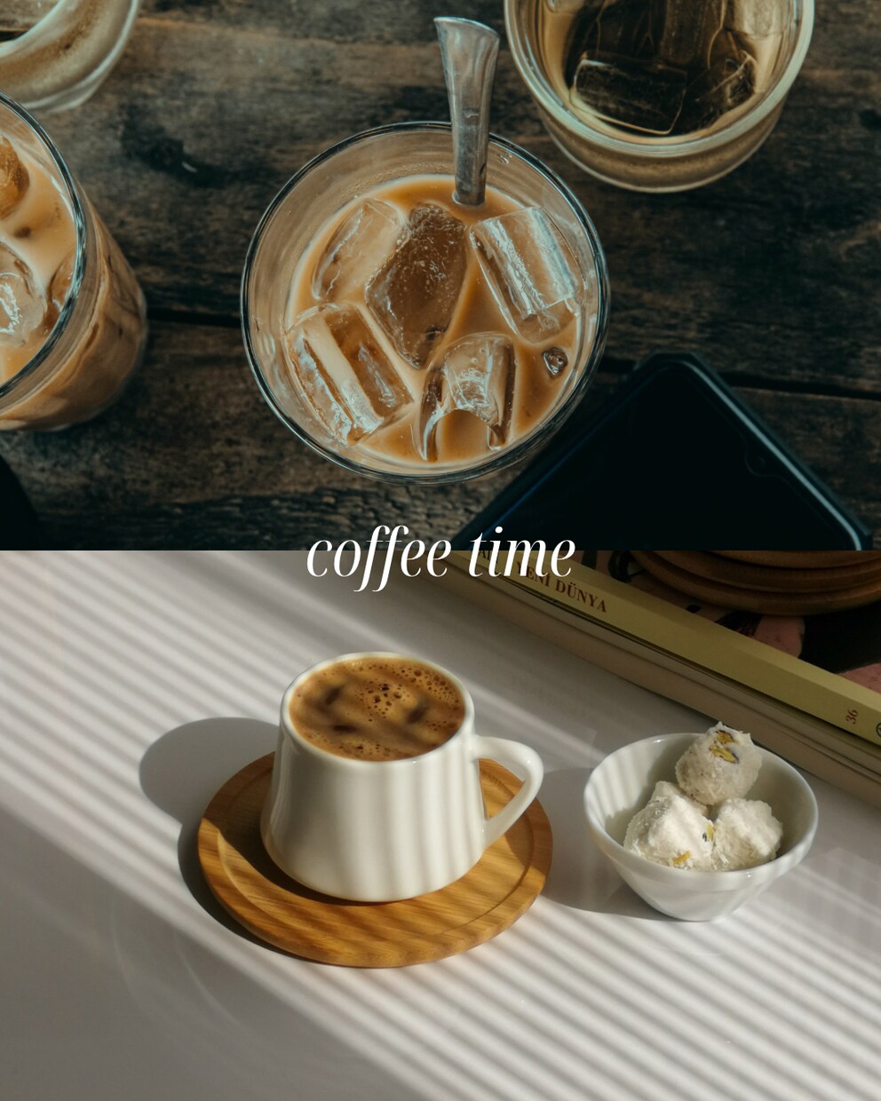 韓国風シンプルカフェ向けメニュー表作成します インスタ映えするおしゃれなカフェデザインが得意です イメージ1