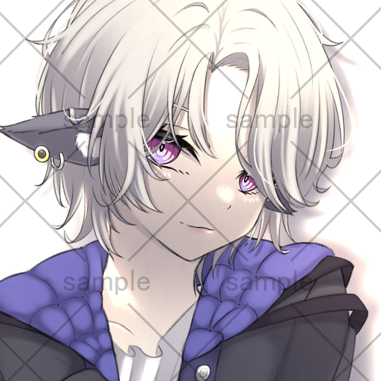 SNSアイコンイラストを制作いたします かっこいい・かわいい・綺麗なイラストをお届します！ イメージ8
