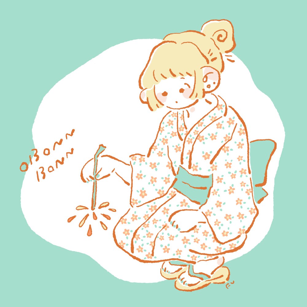 ゆるいイラスト、描きます 気が抜けた表情、色使いがポイント◎ イメージ7
