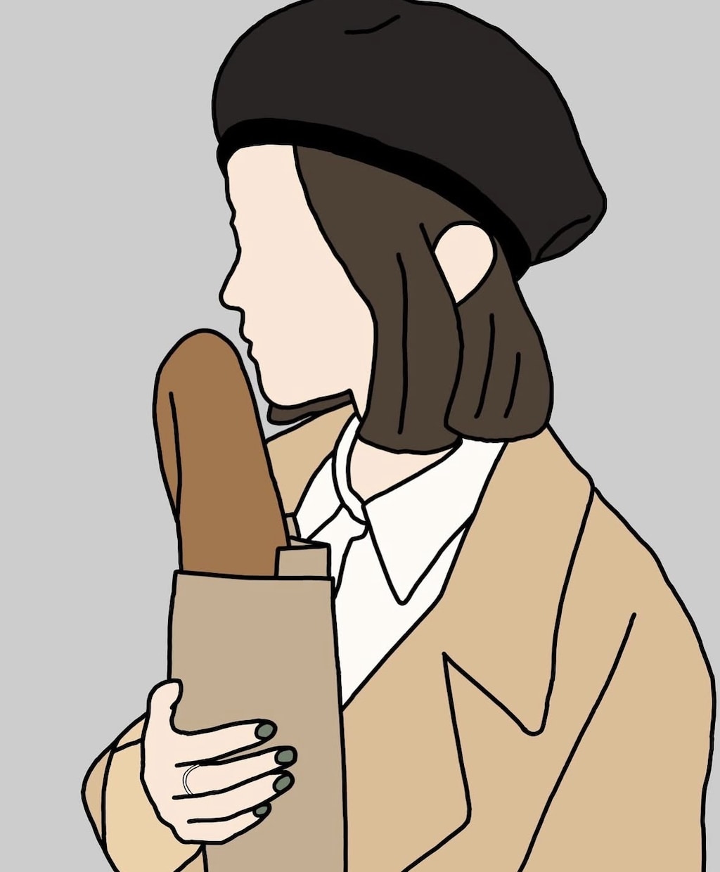動画の差し込みイラスト・挿絵を制作します 温かみのある洗練された雰囲気の線画を制作します イメージ1