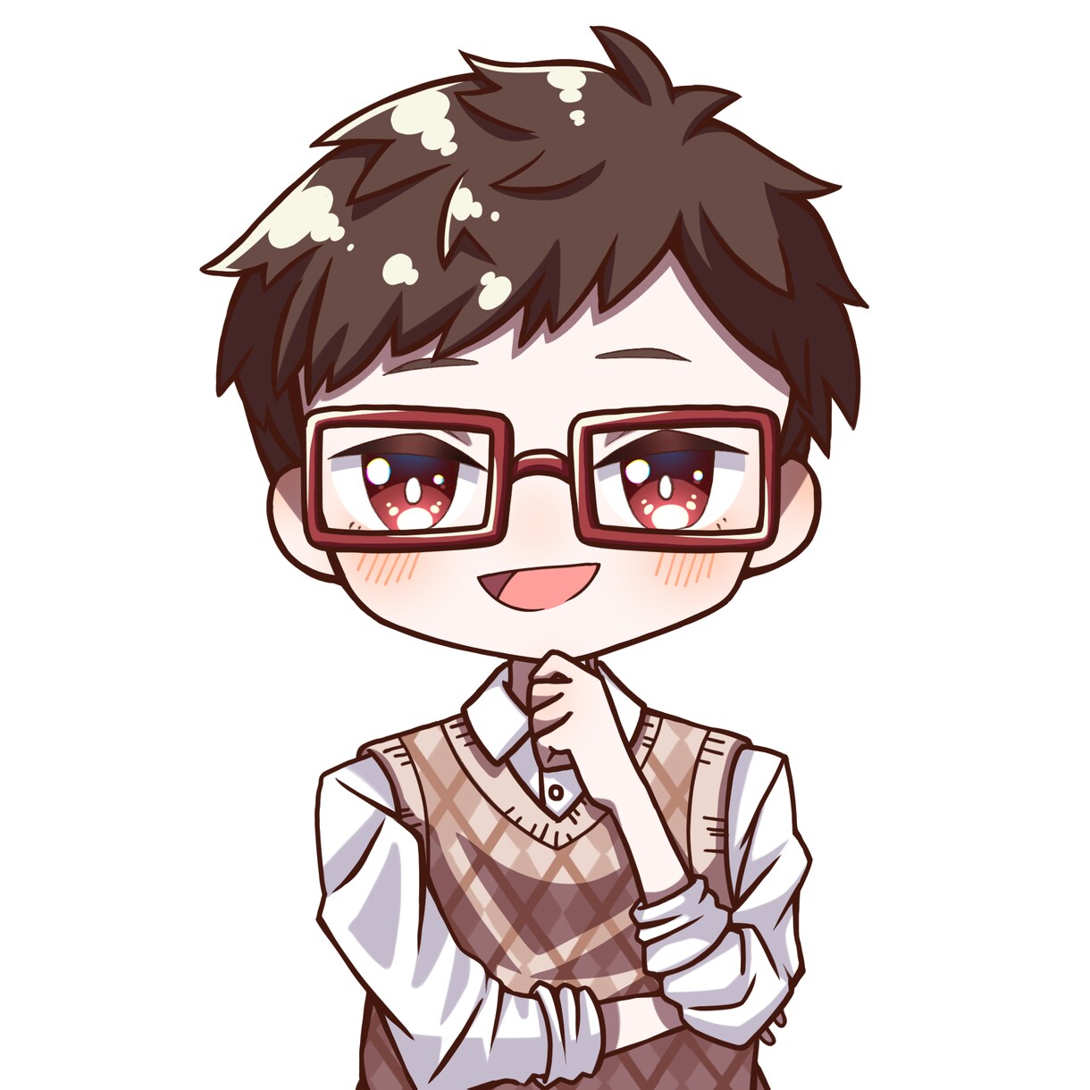 先着５名様限定！モニター価格でミニキャラ描きます かわいいミニキャライラストを一枚一枚丁寧に制作します。 イメージ7