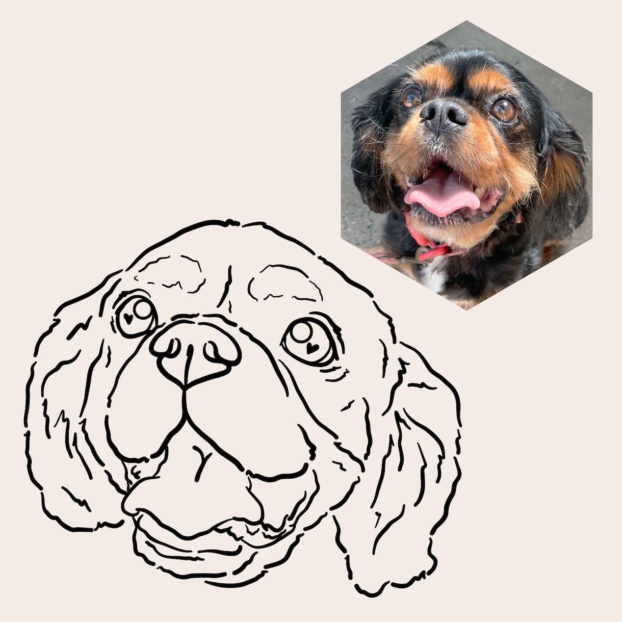 シンプルなペットイラストをお描きします SNSのアイコンやプレゼントに♡ イメージ10