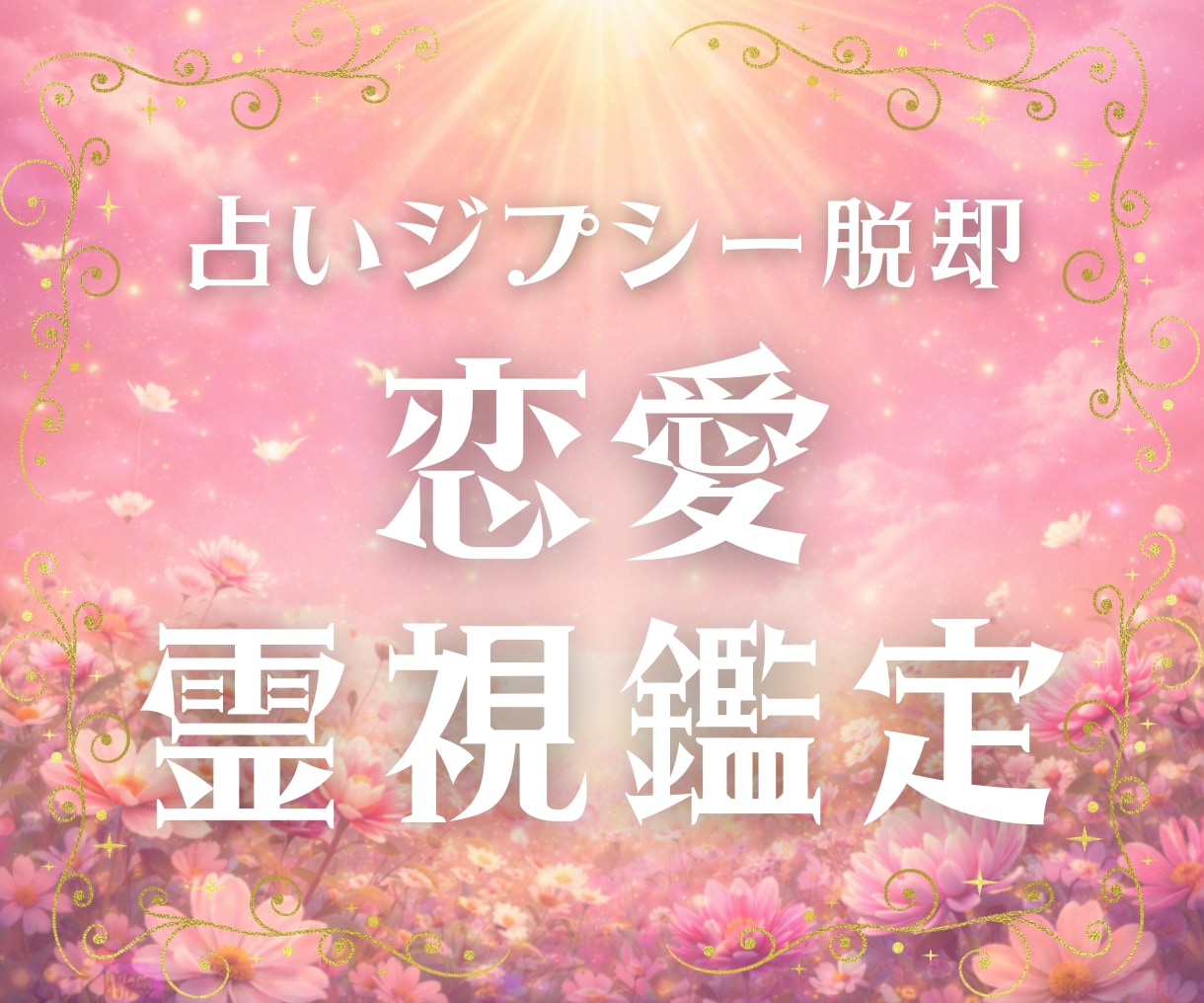 恋愛鑑定＊本格霊視で恋の成就を導きます 占いジプシー脱却＊運命の流れを変えましょう イメージ1