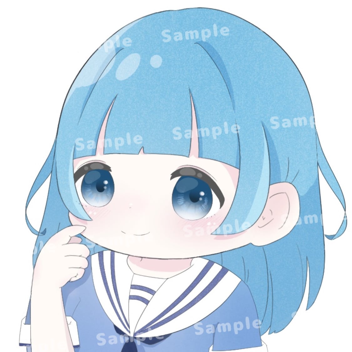 SNS等のアイコン、イラストを描きます 男女共に使いやすく可愛いイラスト イメージ3