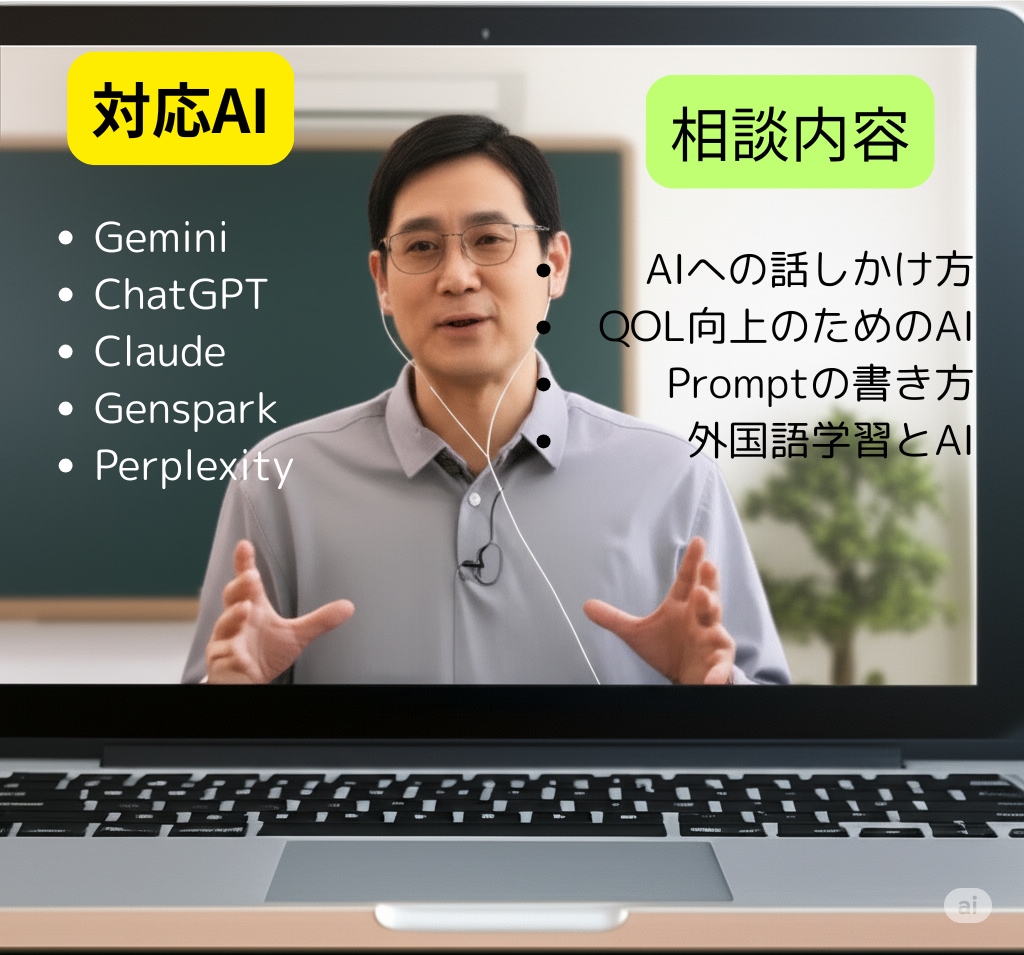 AIで生活をもっと楽に！役立て方何でも相談受けます スマホとAIで、毎日の“ちょっと困った”をサポート！ イメージ2