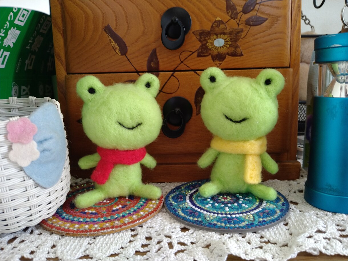 羊毛フェルトで作ります かわいい羊毛フェルトを作るのが大好きです！ イメージ5