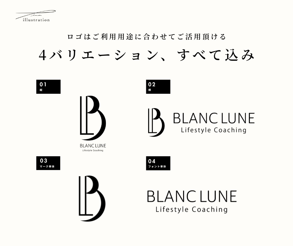 開業4点セット｜ロゴ・名刺・SNS周りを整えます 世界観をそろえて、単品より17,000円お得に イメージ7