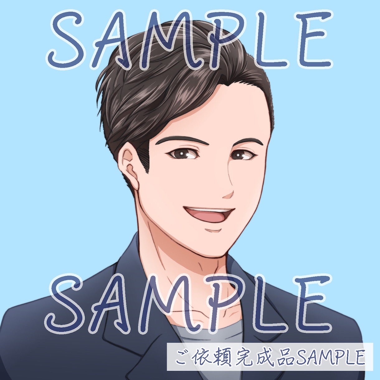 色鮮やかなアニメ塗りでアイコンイラストお描きします 思わず目に留まるような、特別感のあるアイコンにしませんか？ イメージ9