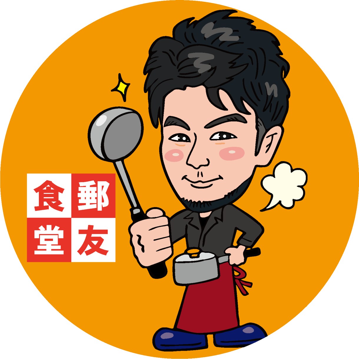 好印象！YouTube・SNSアイコンお作りします 似顔絵でアピールしませんか？印刷物やグッズにも使えます♪ イメージ4