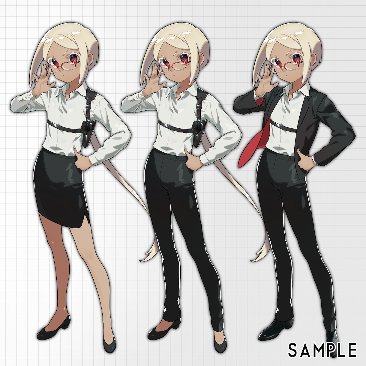TRPGなどの立ち絵を制作いたします あなたとキャラクターの時間が良いものになりますように イメージ4