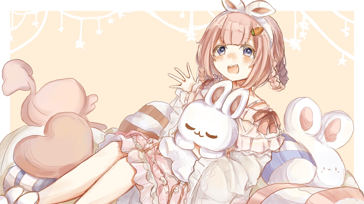 可愛いアイコン、歌ってみた絵、立ち絵等描きます 等身、デフォルメ、男女お受けできます。 イメージ1