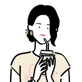 シンプル可愛いSNSアイコン描きます あなたのお顔が目が点な可愛いイラストに変身！ イメージ3