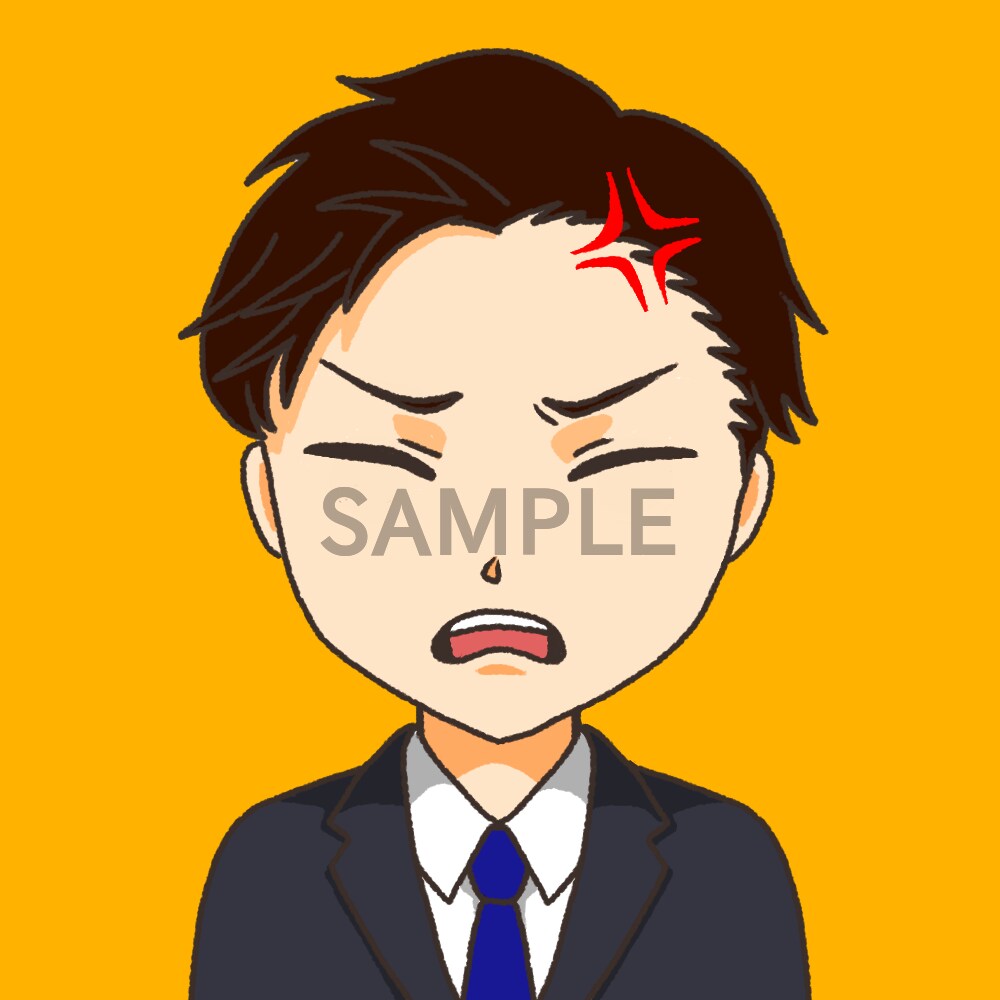 ブログ等で使える様々な表情のアイコンを作成します オリジナルキャラクターでブログやSNS運用をしませんか？ イメージ5