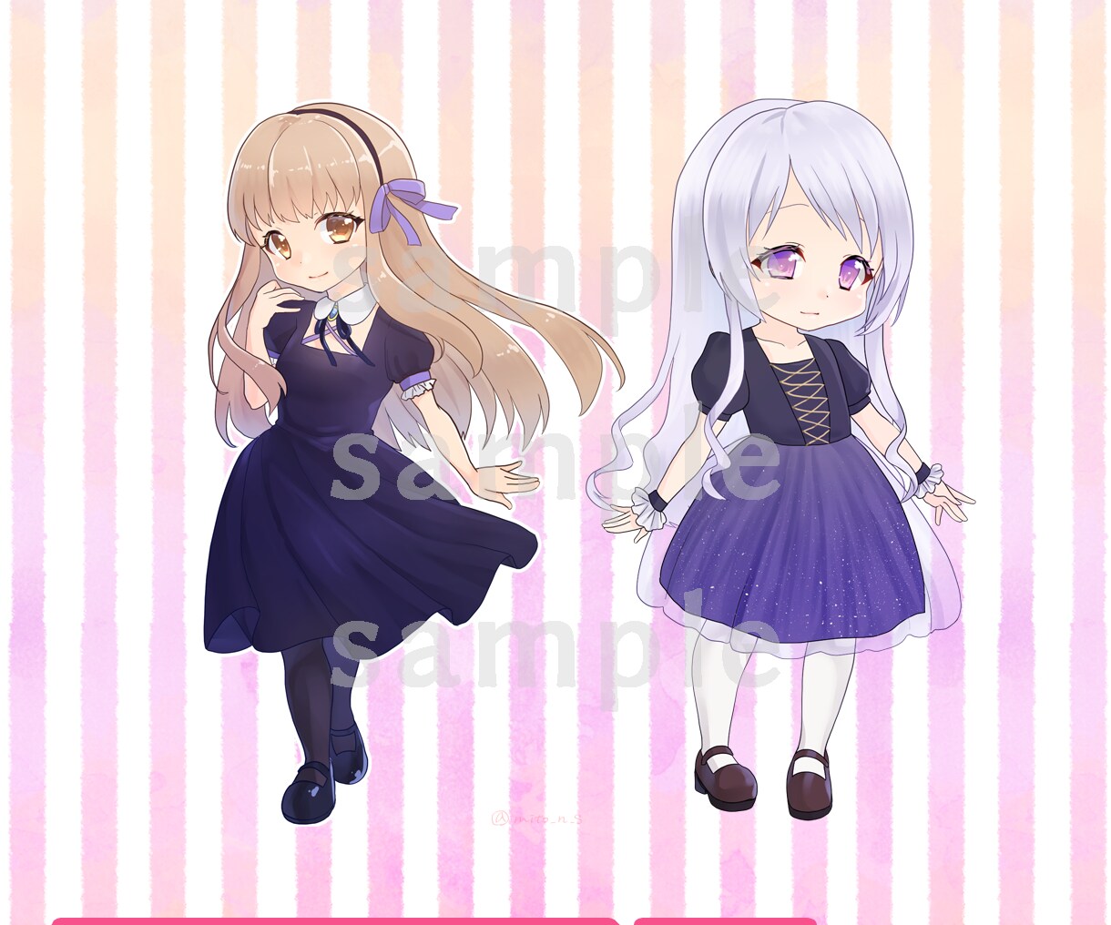 かわいいデフォルメキャラ描きます ゲームや動画に！ご自身のグッズへの使用も可です イメージ3