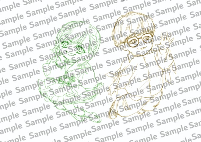 フラスタ用のイラスト作製、デザインいたします アーティストさんやキャラへのお祝い＆応援の気持ちを届けたい！ イメージ7