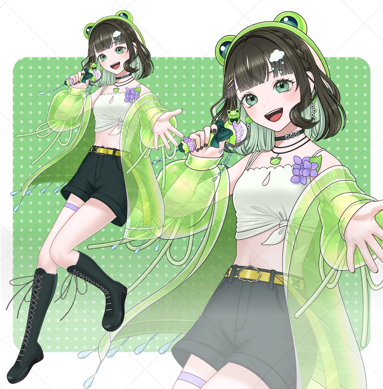 立ち絵イラスト制作承ります ゲーム/TRPG/IRIAM オリキャラが必要な方◎ イメージ9
